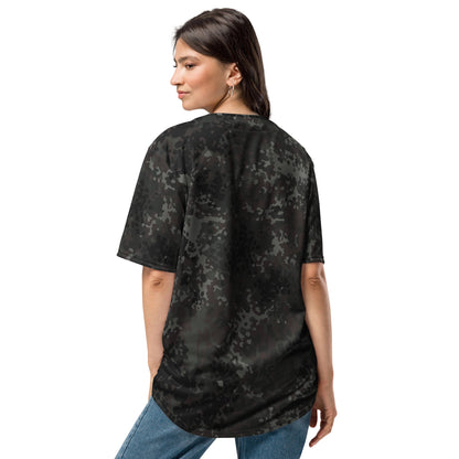 German Flecktarn Black CAMO baseball jersey - Baseball Jerseys