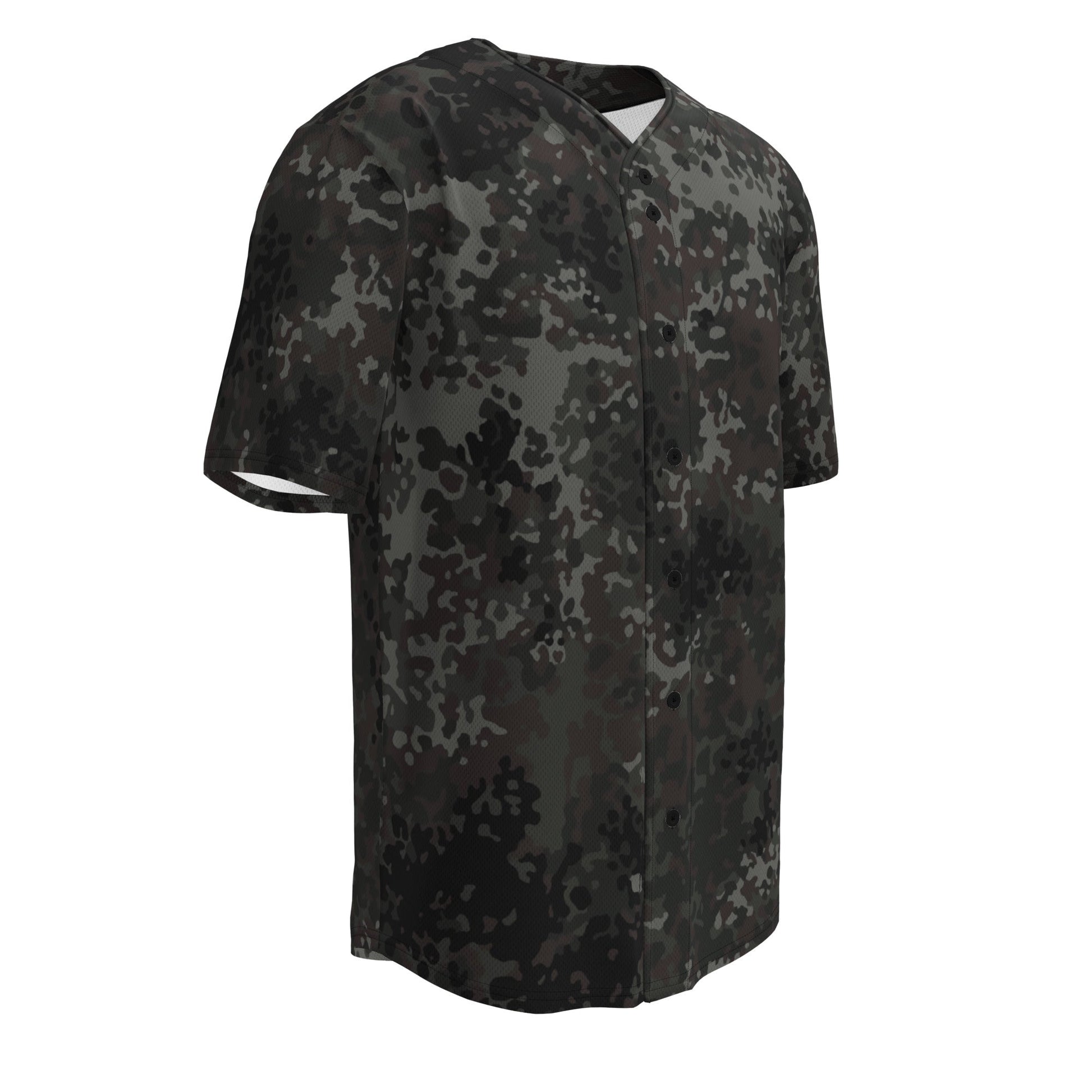 German Flecktarn Black CAMO baseball jersey - Baseball Jerseys