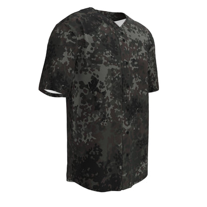 German Flecktarn Black CAMO baseball jersey - Baseball Jerseys