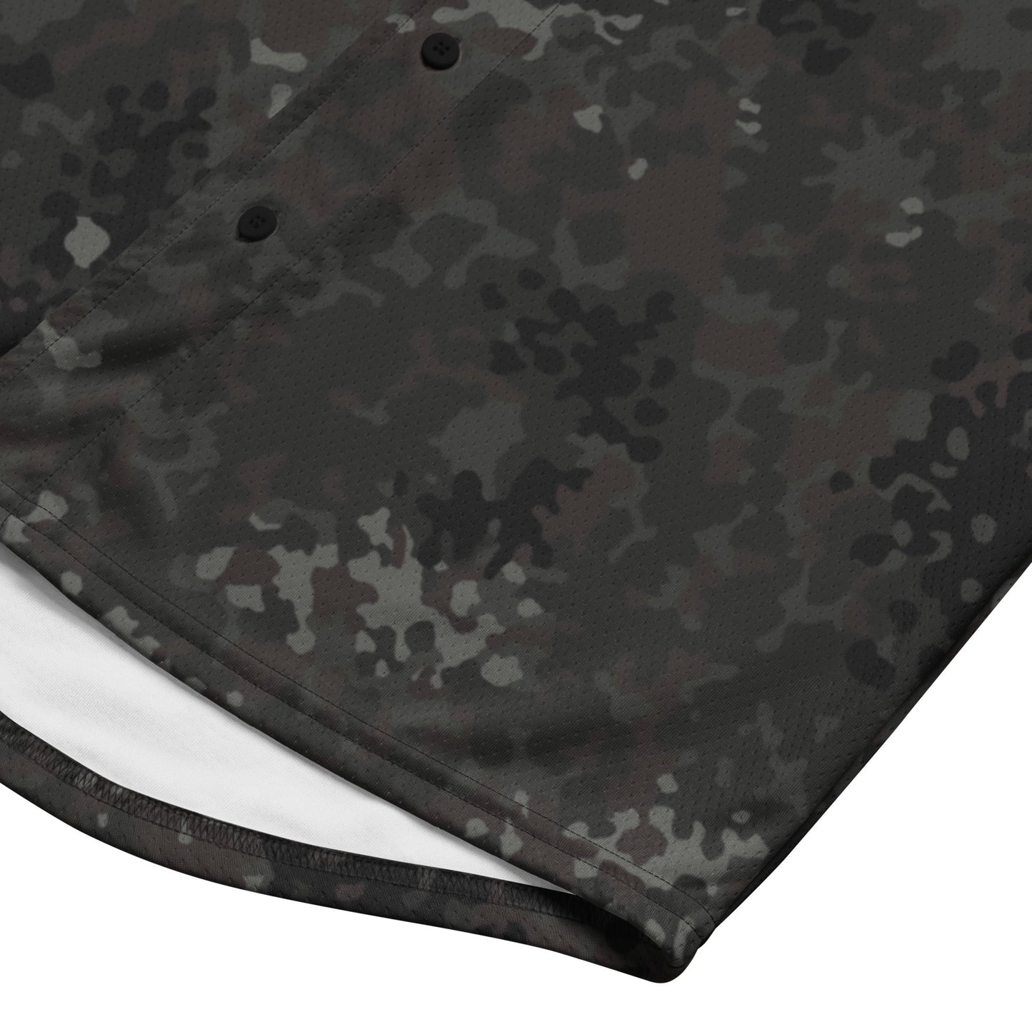 German Flecktarn Black CAMO baseball jersey - Baseball Jerseys