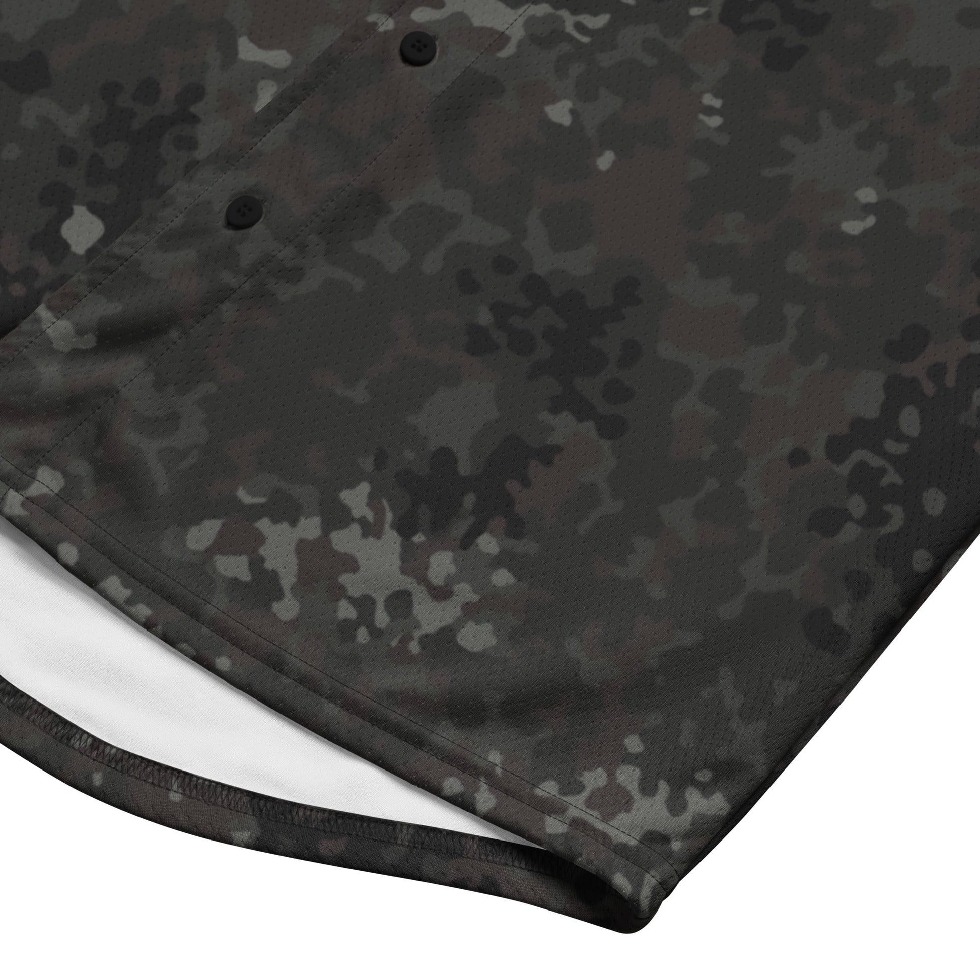 German Flecktarn Black CAMO baseball jersey - Baseball Jerseys