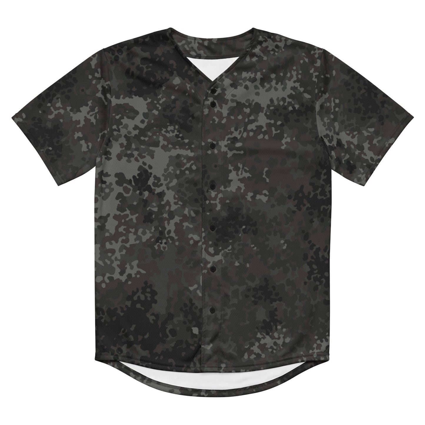 German Flecktarn Black CAMO baseball jersey - Baseball Jerseys