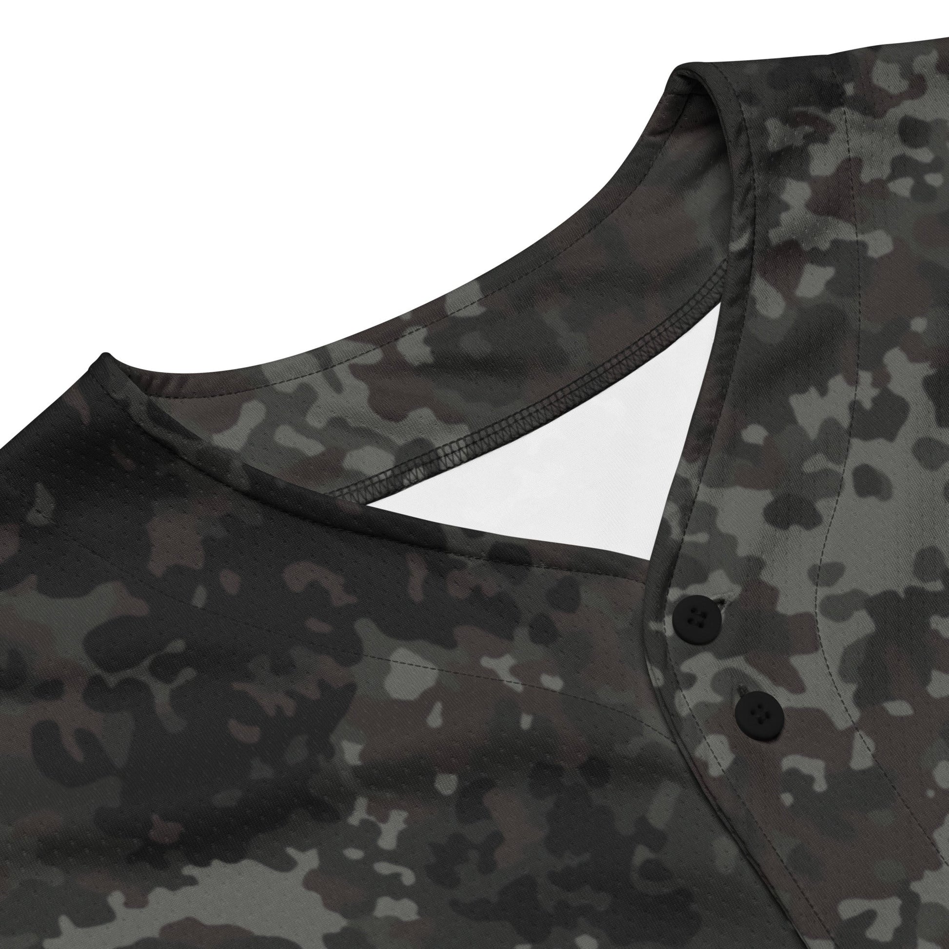 German Flecktarn Black CAMO baseball jersey - Baseball Jerseys