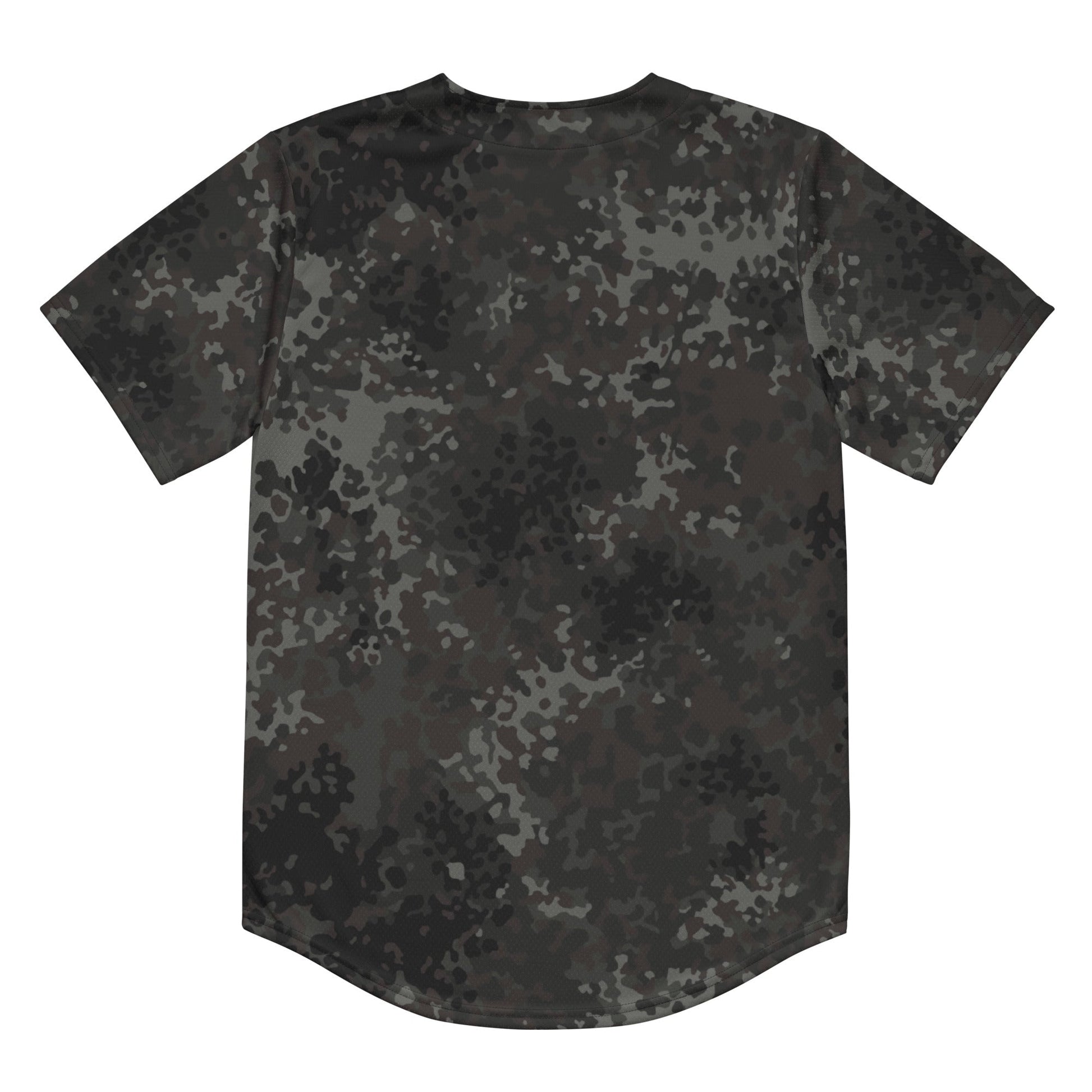 German Flecktarn Black CAMO baseball jersey - Baseball Jerseys