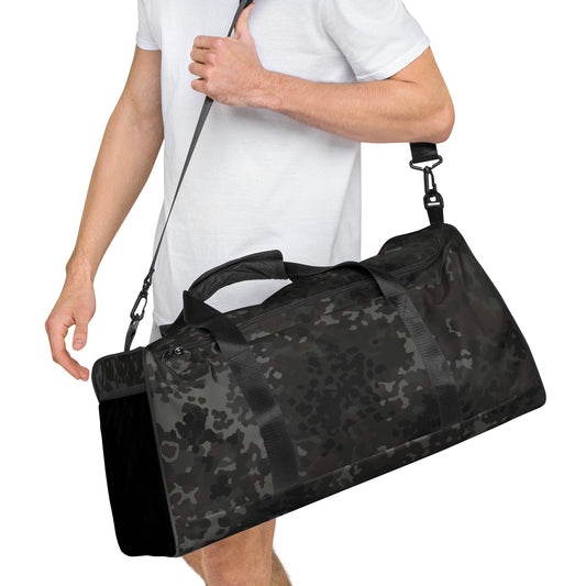 German Flecktarn Black CAMO Duffle bag - Bags
