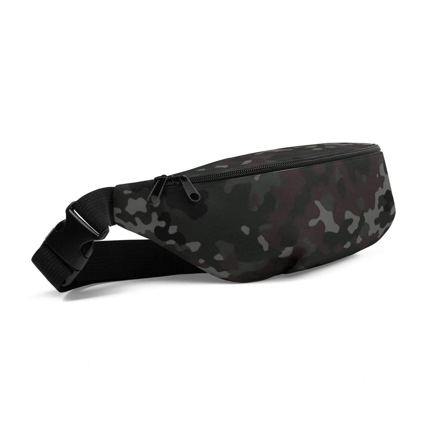 German Flecktarn Black CAMO Fanny Pack - Packs