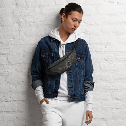 German Flecktarn Black CAMO Fanny Pack - Packs