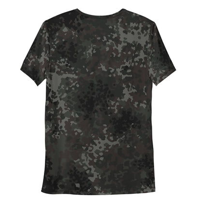 German Flecktarn Black CAMO Mens athletic t-shirt - Athletic T-Shirts