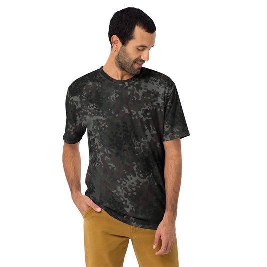 German Flecktarn Black CAMO Mens t-shirt - T-Shirts
