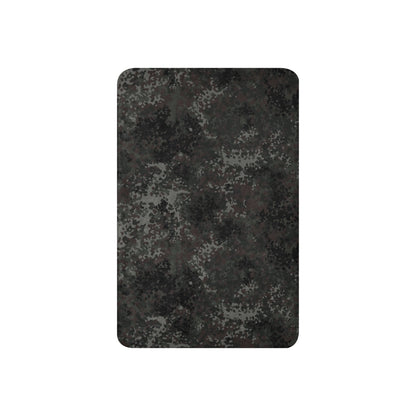 German Flecktarn Black CAMO Sherpa blanket - Blankets