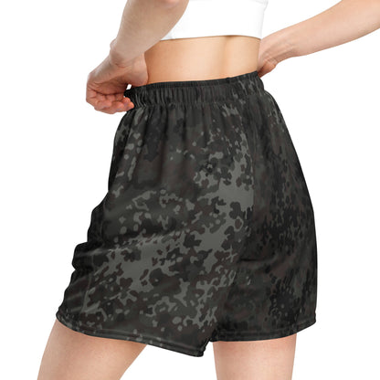German Flecktarn Black CAMO Unisex mesh shorts - Mesh Shorts