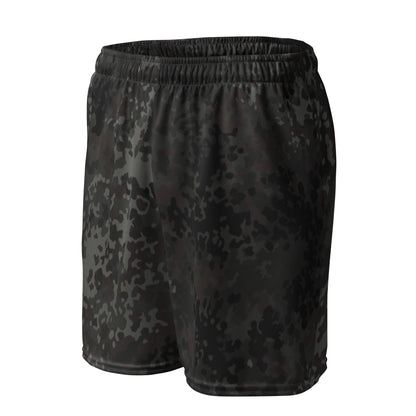German Flecktarn Black CAMO Unisex mesh shorts - Mesh Shorts