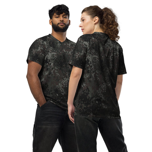 German Flecktarn Black CAMO unisex sports jersey - 2XS - Sports Jerseys