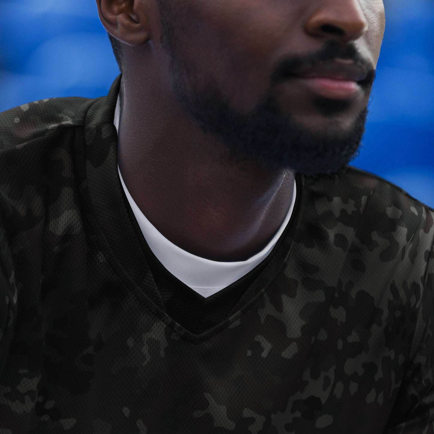 German Flecktarn Black CAMO unisex sports jersey - Sports Jerseys