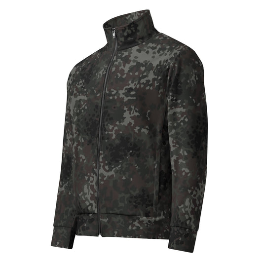 German Flecktarn Black CAMO Unisex track jacket - Track Jackets
