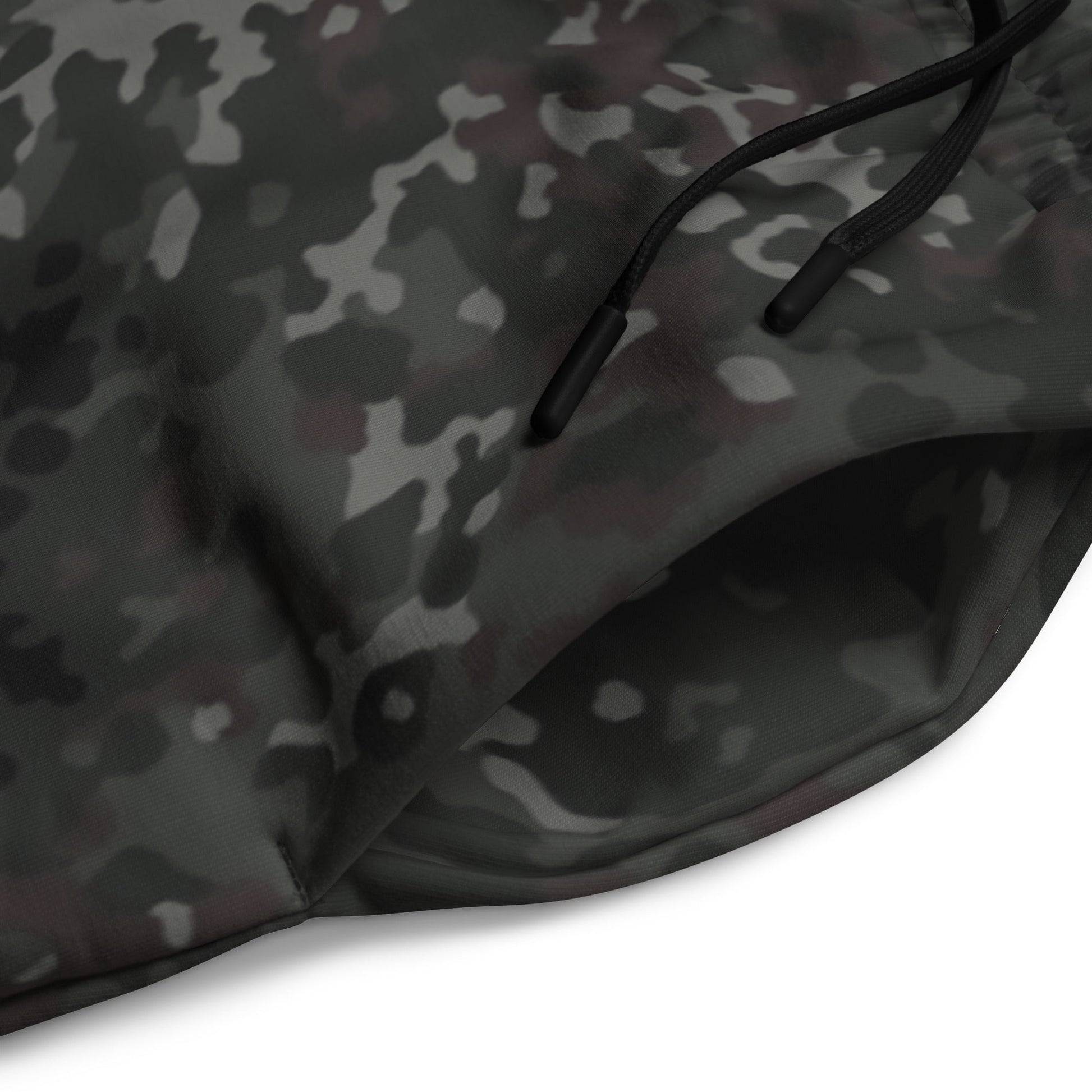 German Flecktarn Black CAMO Wide-leg joggers - Joggers