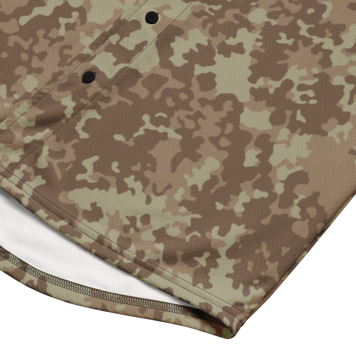 German Flecktarn Desert CAMO baseball jersey - Baseball Jerseys