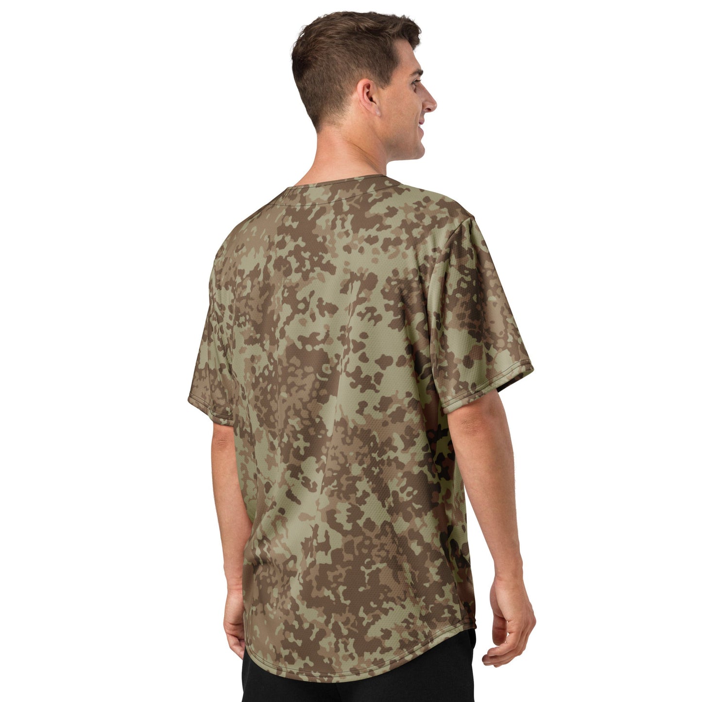 German Flecktarn Desert CAMO baseball jersey - Baseball Jerseys