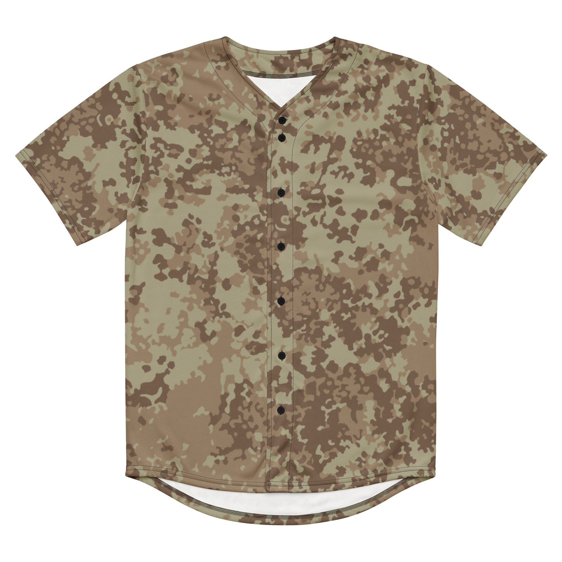 German Flecktarn Desert CAMO baseball jersey - Baseball Jerseys