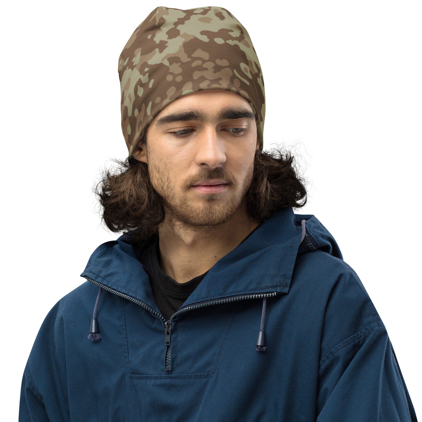 German Flecktarn Desert CAMO Beanie - Beanies