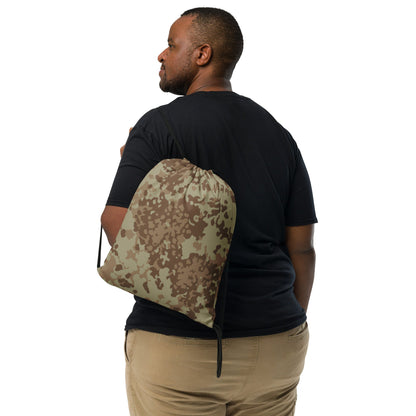 German Flecktarn Desert CAMO Drawstring Bag - Bags
