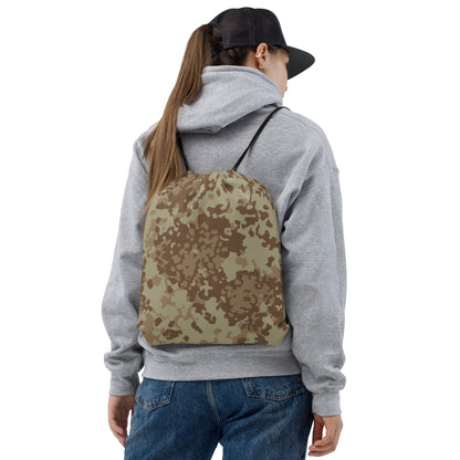 German Flecktarn Desert CAMO Drawstring Bag - Bags