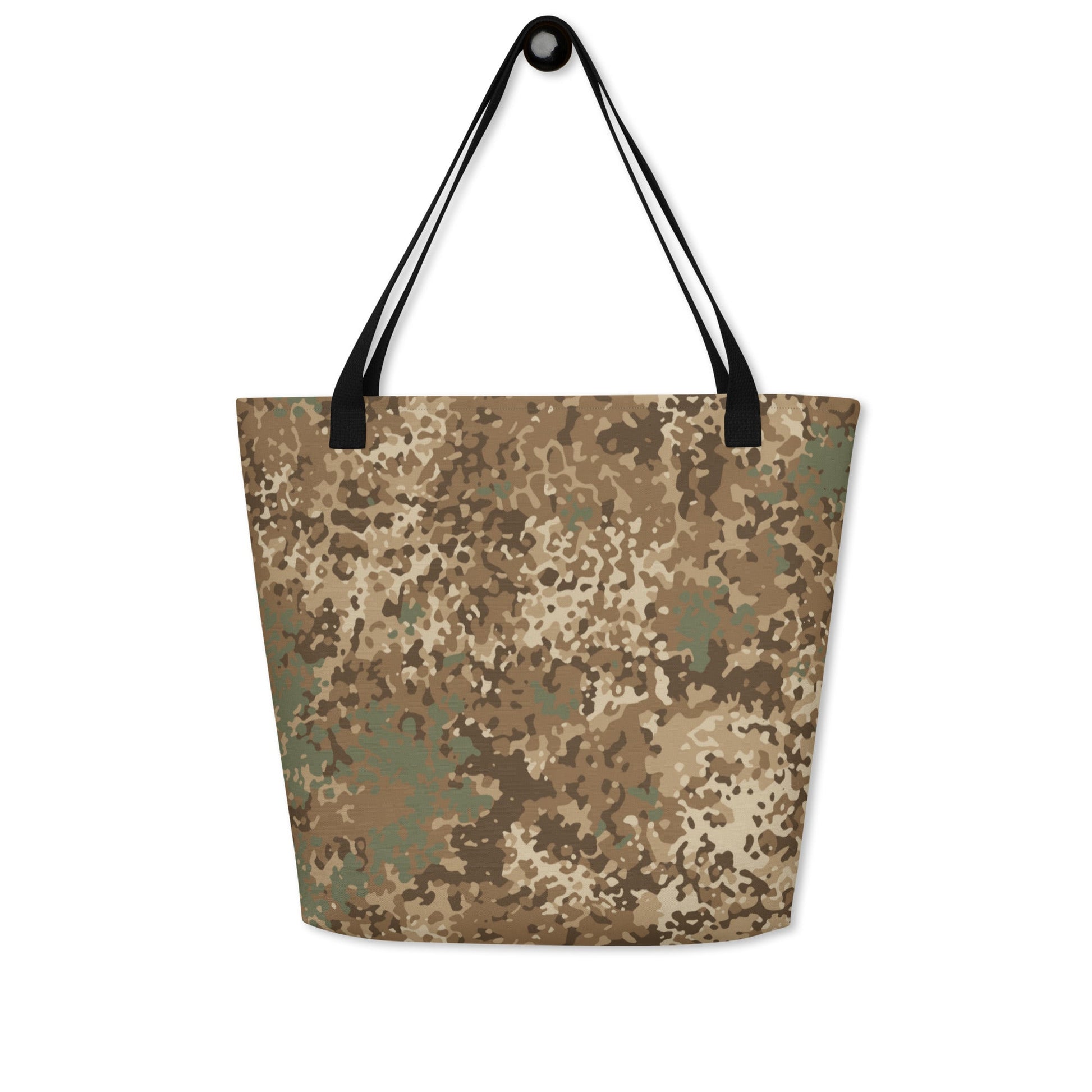 German Flecktarn Desert CAMO Large Tote Bag