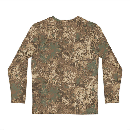 German Flecktarn Desert CAMO Unisex Long-Sleeve Shirt