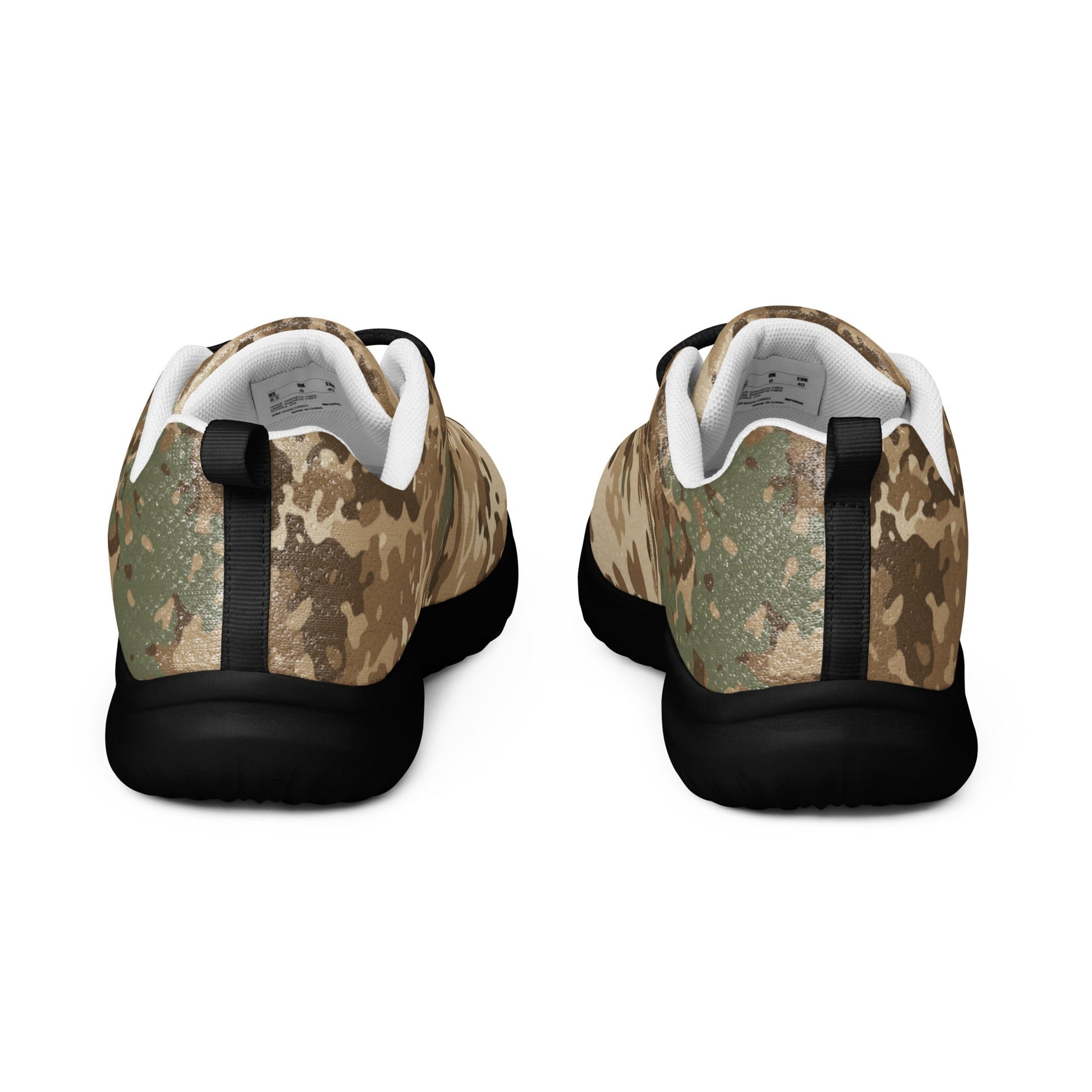 German Flecktarn Desert CAMO Mens Athletic Shoes