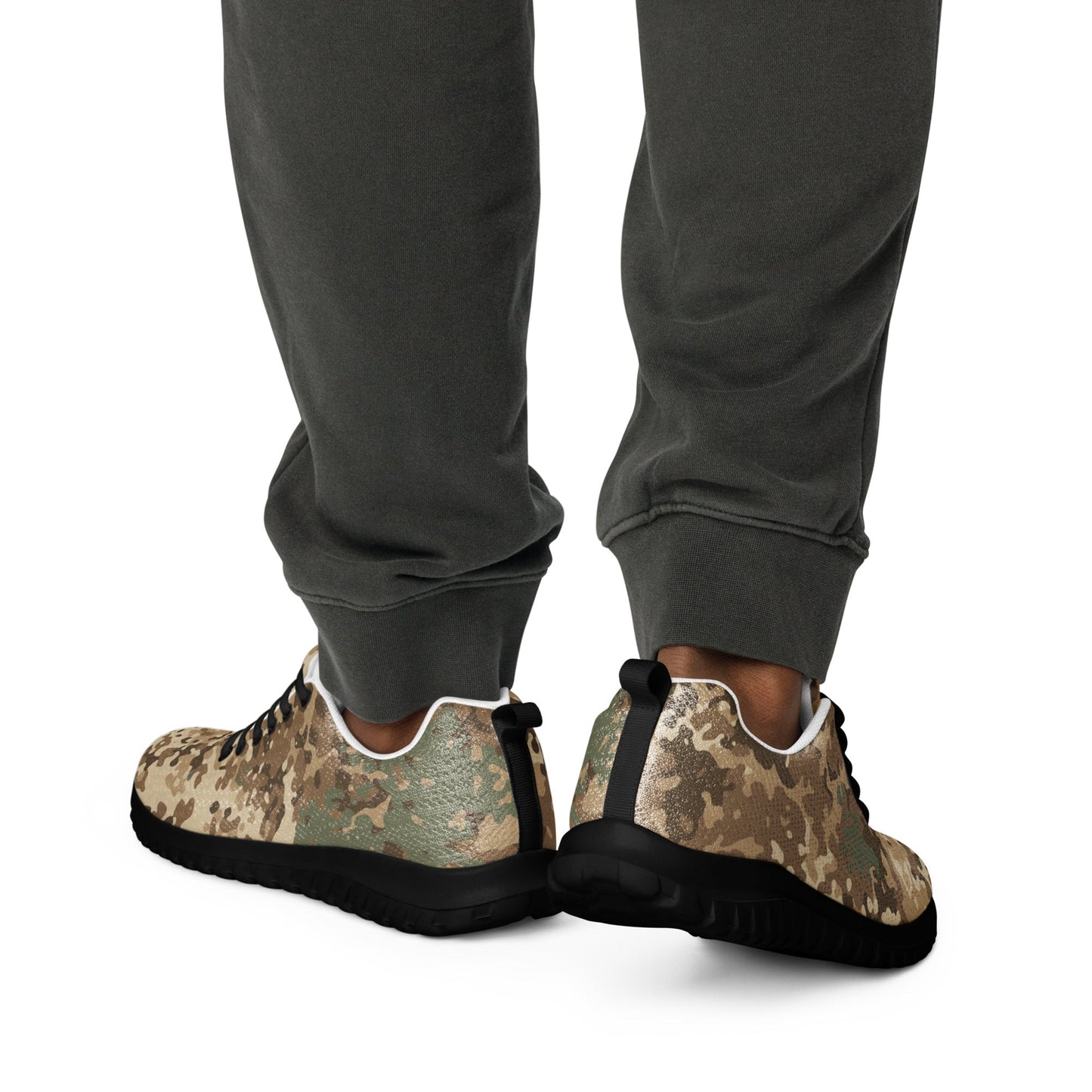 German Flecktarn Desert CAMO Mens Athletic Shoes