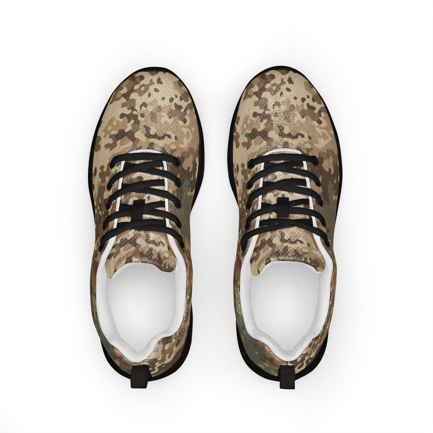 German Flecktarn Desert CAMO Mens Athletic Shoes