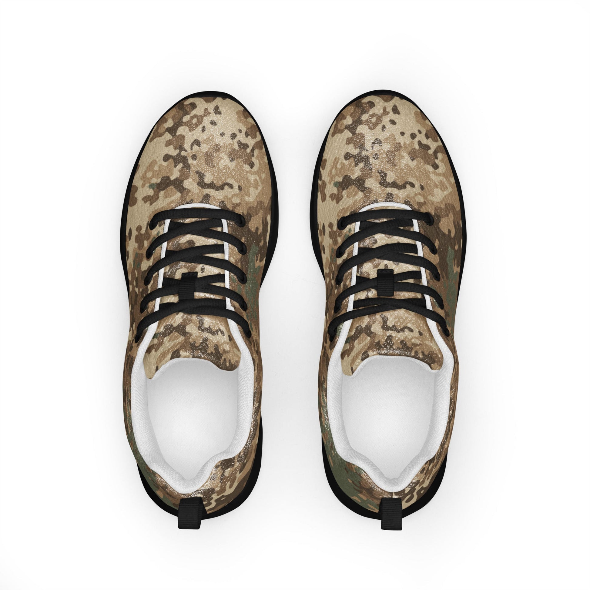 German Flecktarn Desert CAMO Mens Athletic Shoes