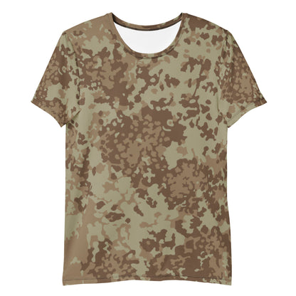 German Flecktarn Desert CAMO Mens athletic t-shirt - Athletic T-Shirts