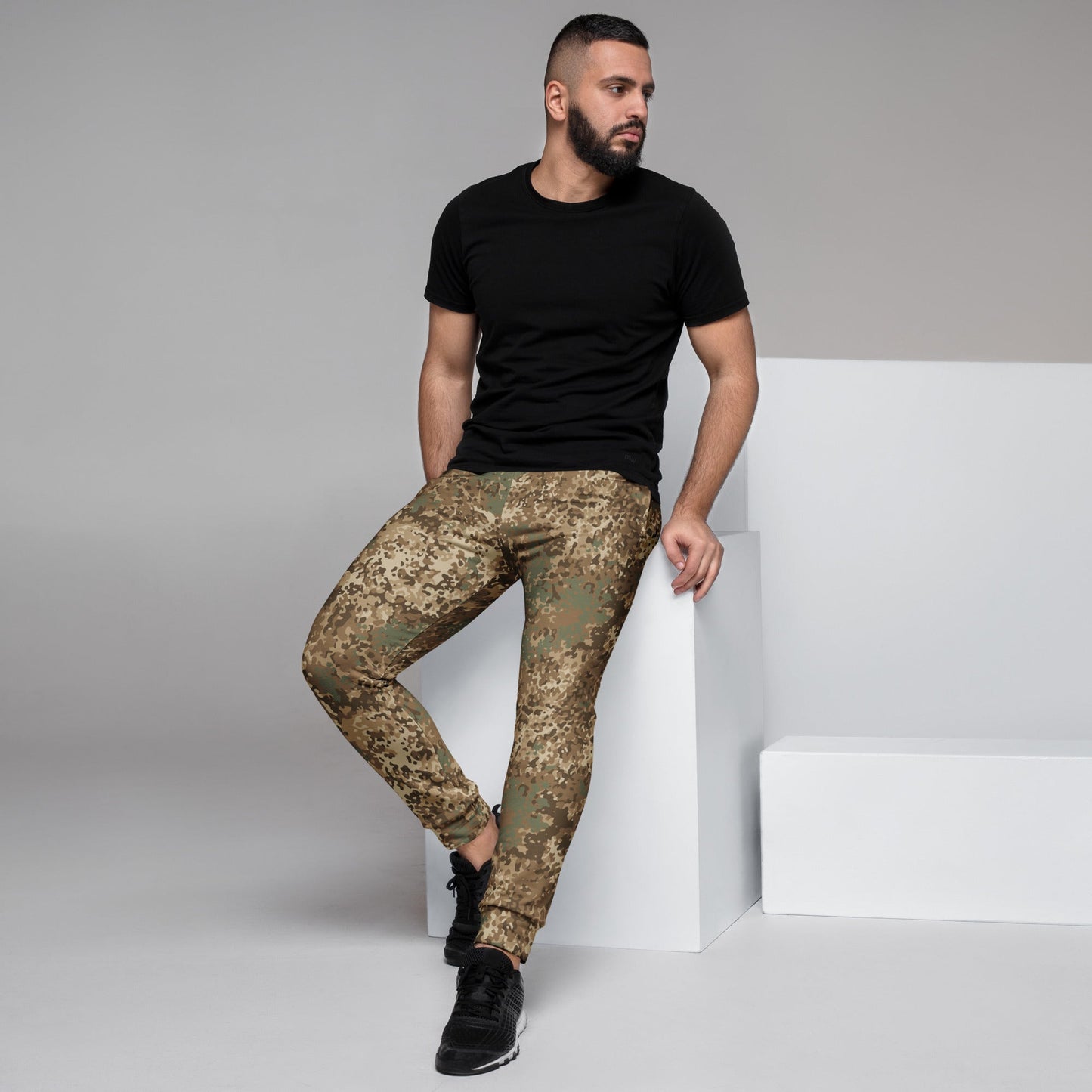 German Flecktarn Desert CAMO Mens Joggers