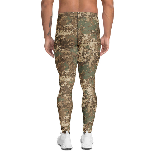 German Flecktarn Desert CAMO Mens Leggings
