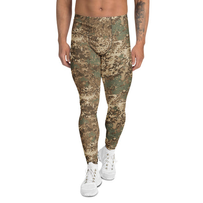 German Flecktarn Desert CAMO Mens Leggings - XS