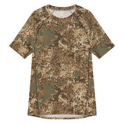 Flecktarn Bundeswehr Desert CAMO Mens Short-Sleeve Rash Guard - 2XS - SS