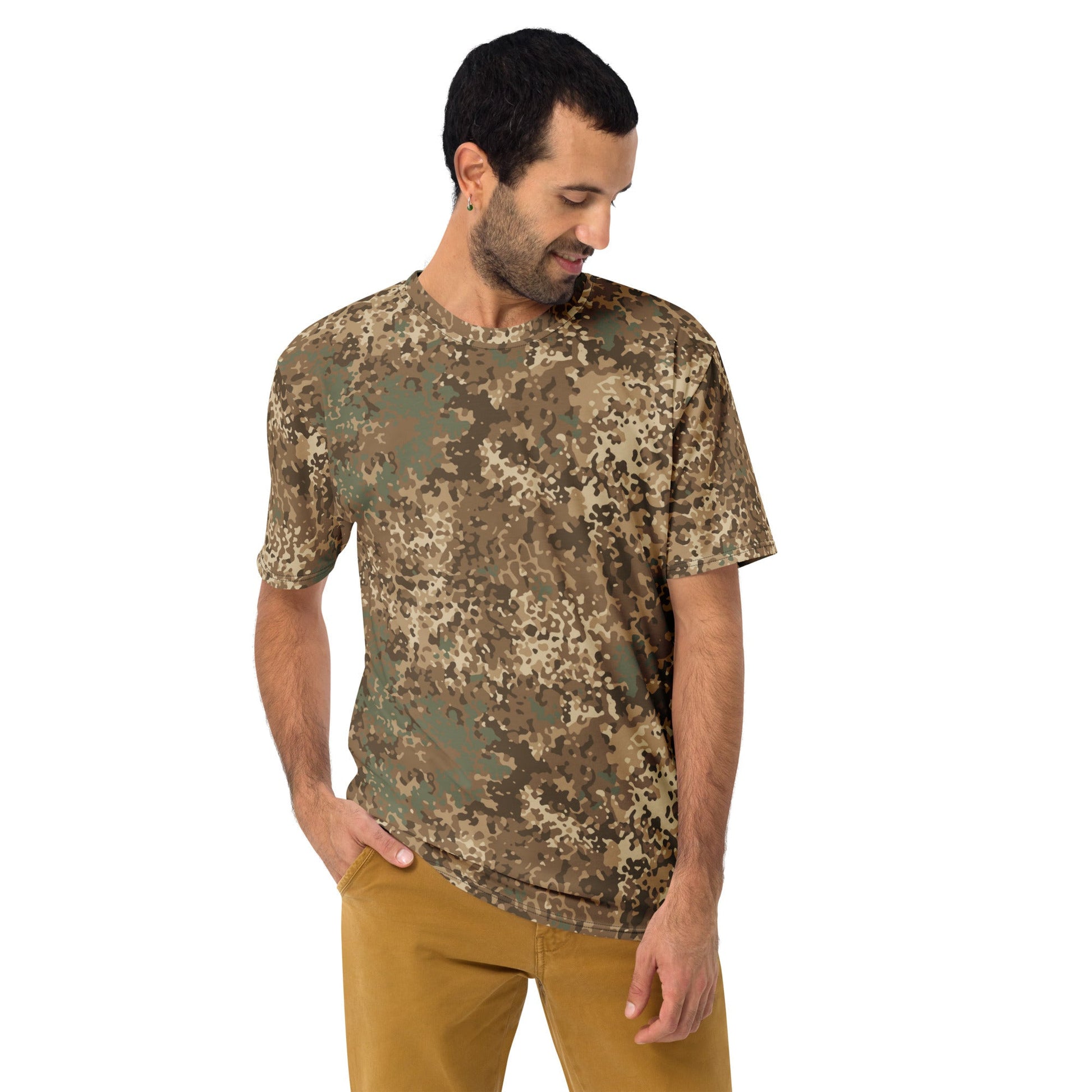 German Flecktarn Desert CAMO Mens T-Shirt