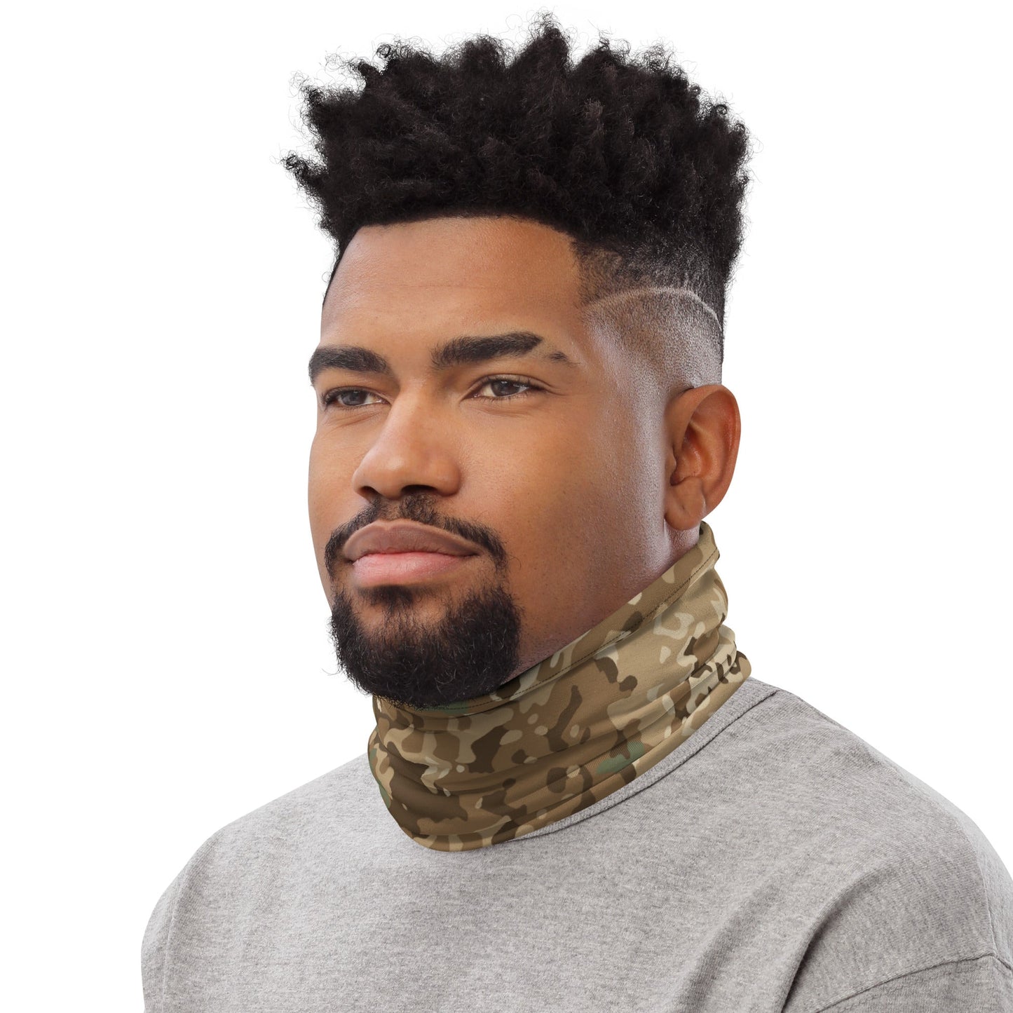 German Flecktarn Desert CAMO Neck Gaiter - Gaiters
