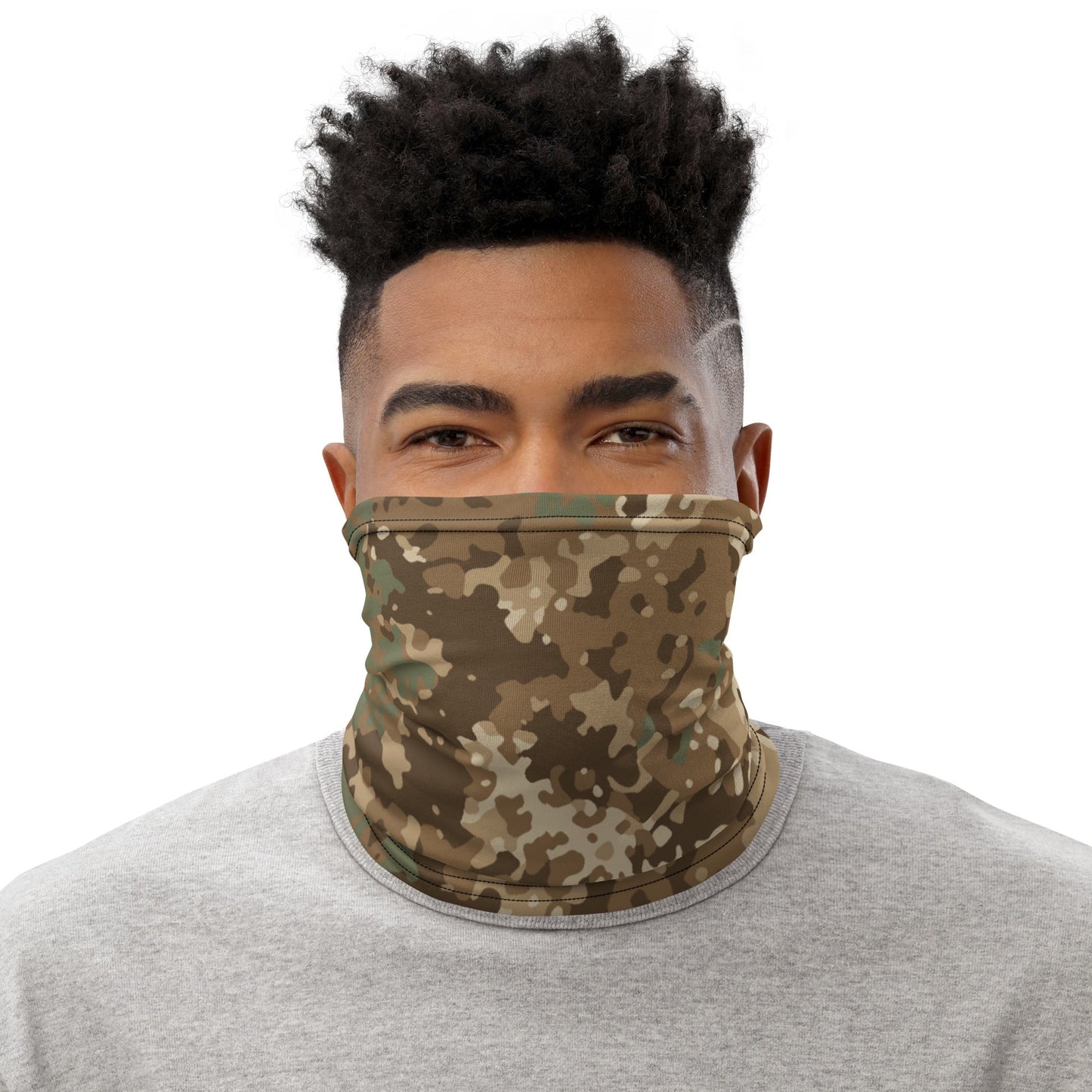 German Flecktarn Desert CAMO Neck Gaiter - Gaiters