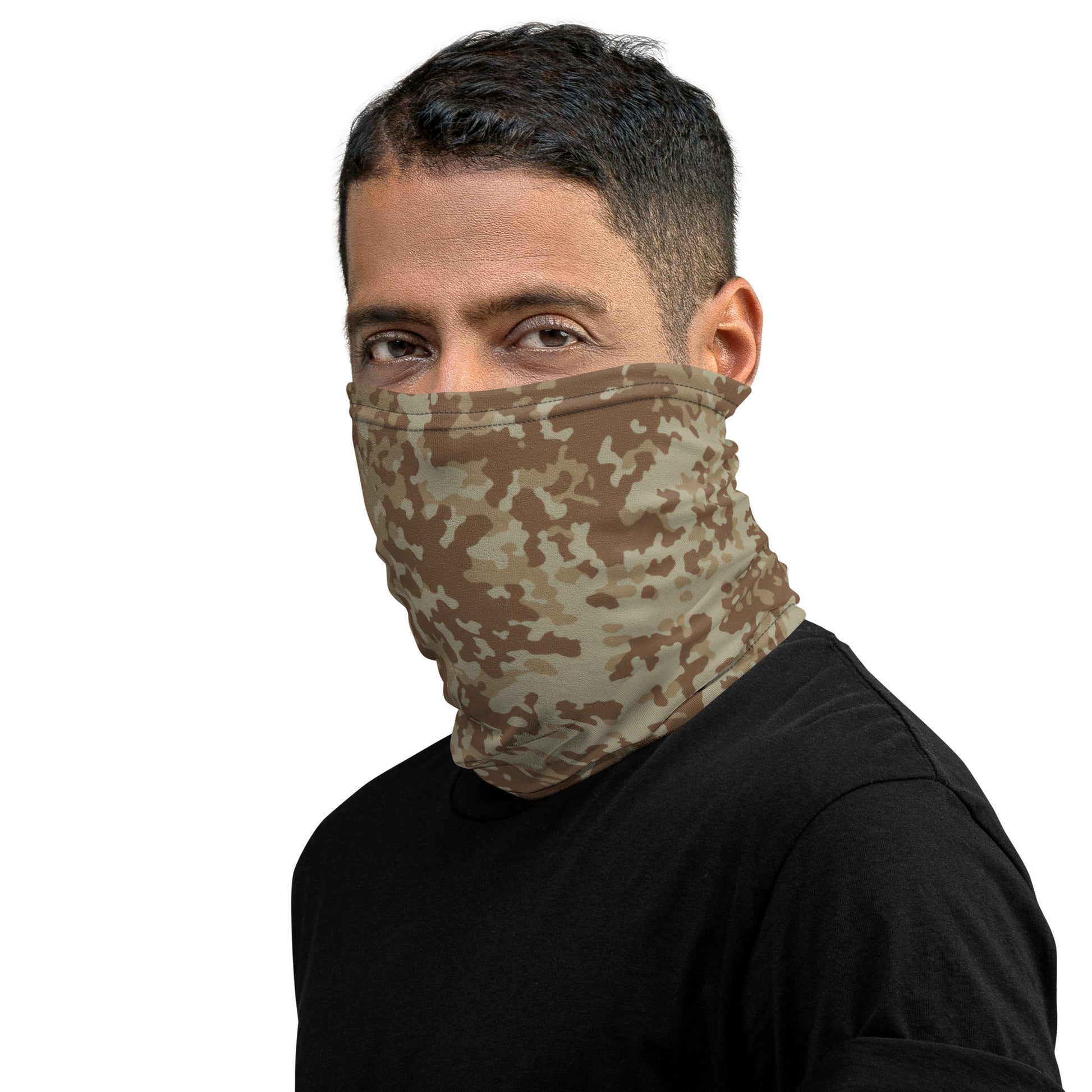 German Flecktarn Desert CAMO Neck Gaiter - Gaiters