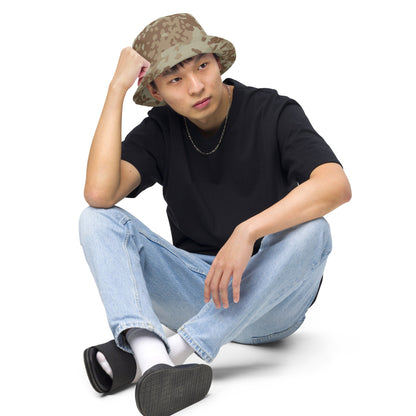 German Flecktarn Desert CAMO Reversible bucket hat - Bucket Hats