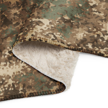 German Flecktarn Desert CAMO Sherpa Blanket