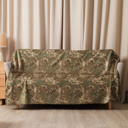 German Flecktarn Desert CAMO Sherpa Blanket