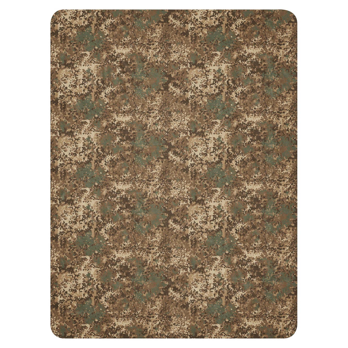 German Flecktarn Desert CAMO Sherpa Blanket