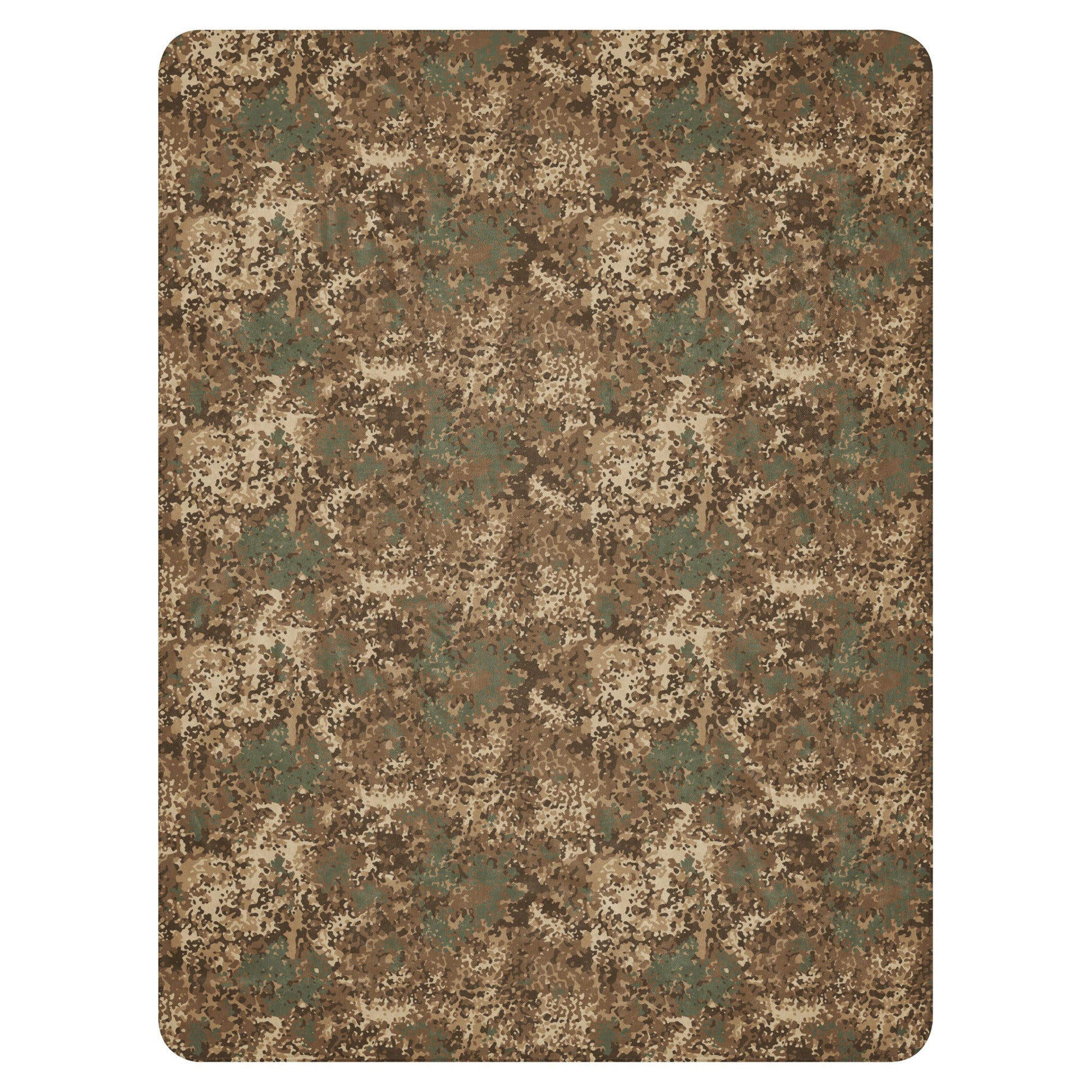 German Flecktarn Desert CAMO Sherpa Blanket