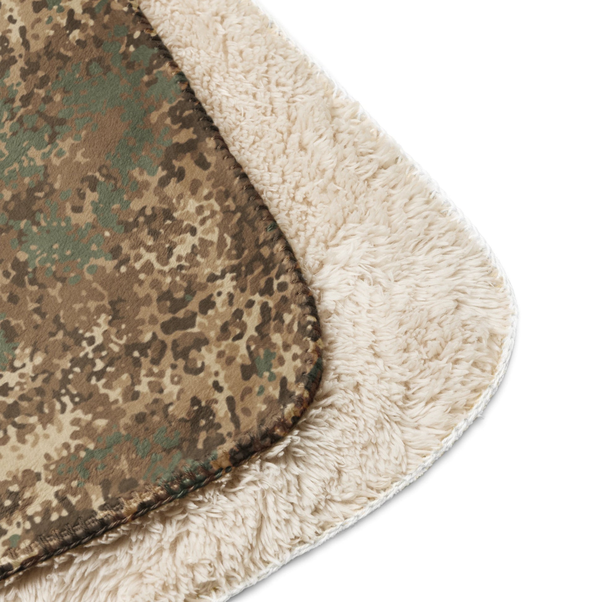 German Flecktarn Desert CAMO Sherpa Blanket