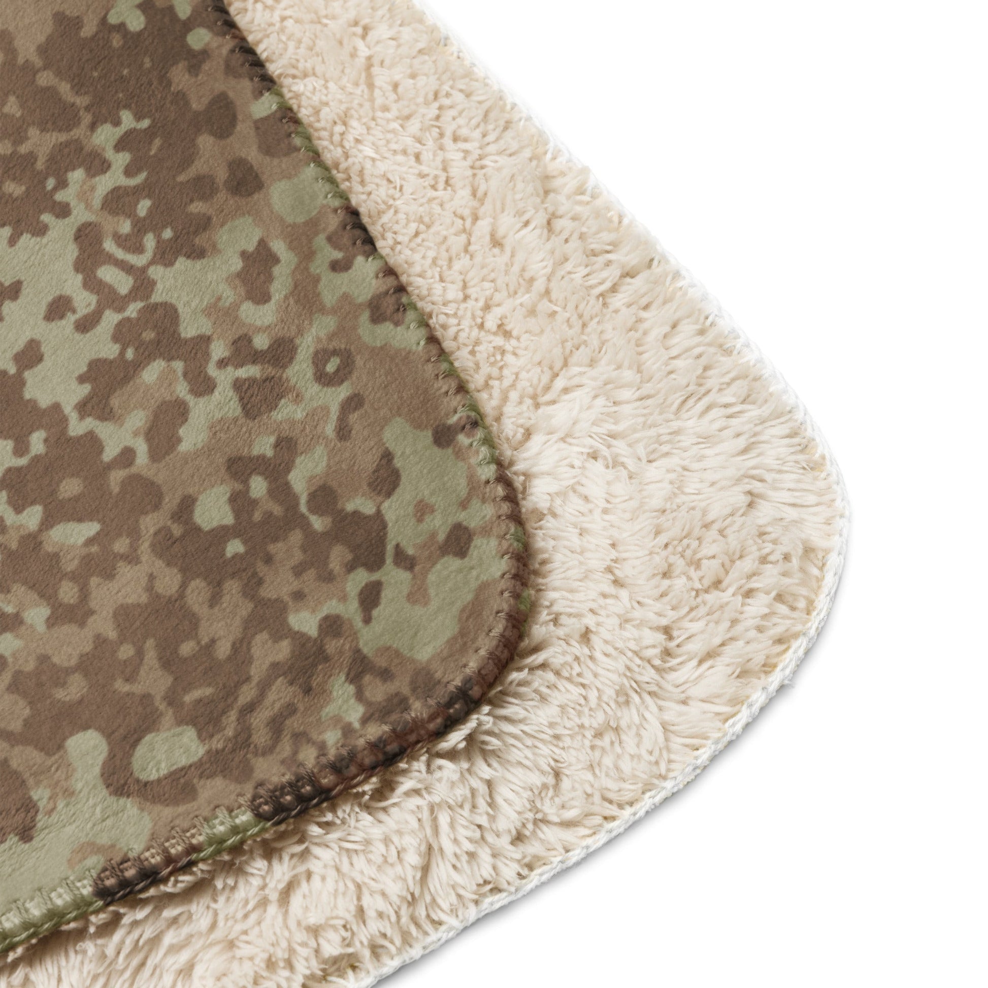 German Flecktarn Desert CAMO Sherpa blanket - Blankets