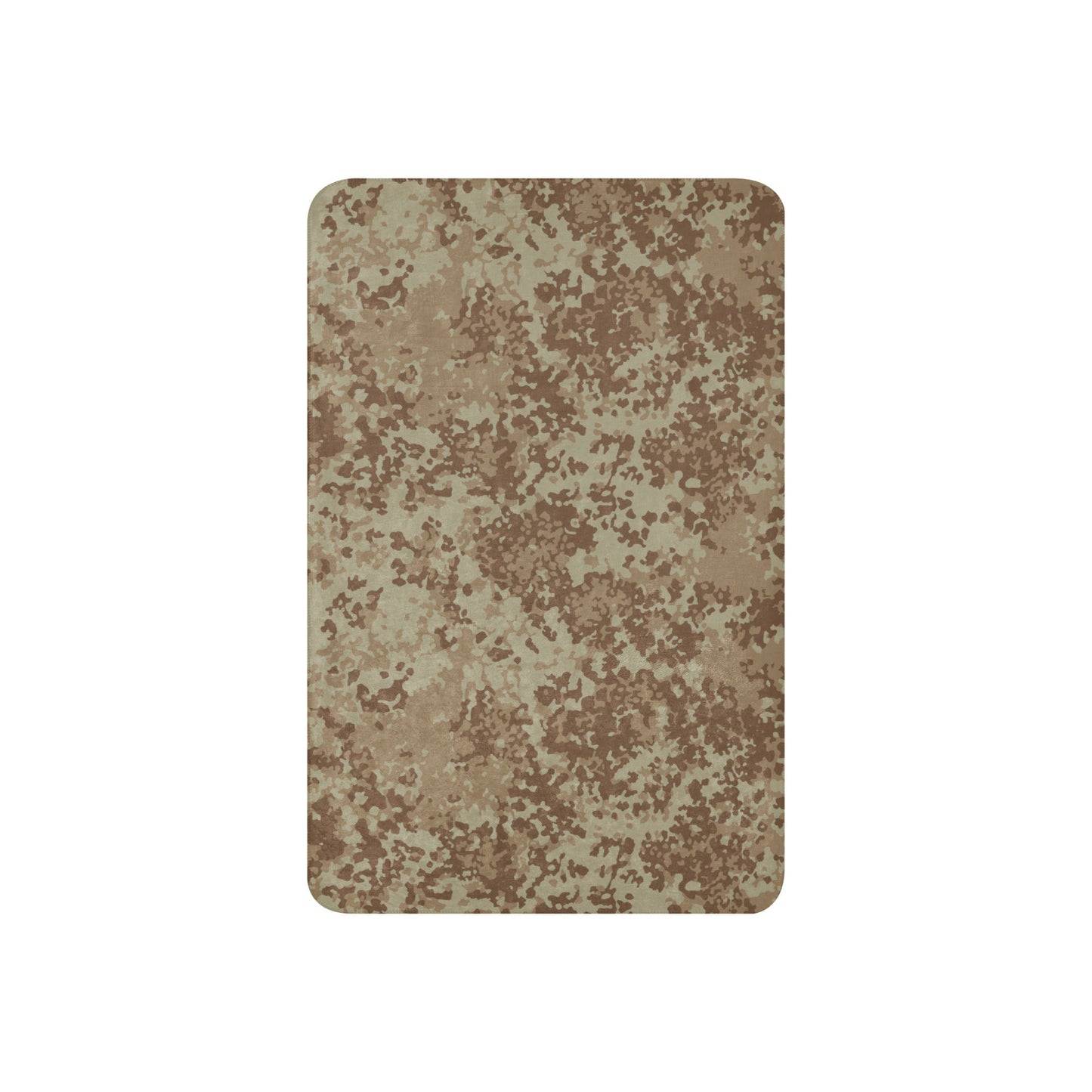 German Flecktarn Desert CAMO Sherpa blanket - Blankets