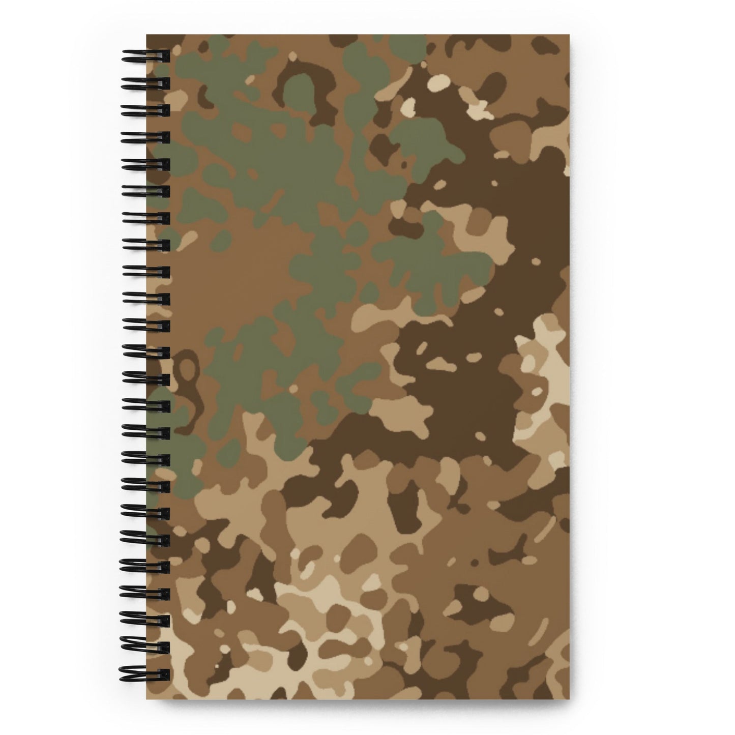 German Flecktarn Desert CAMO Spiral Notebook